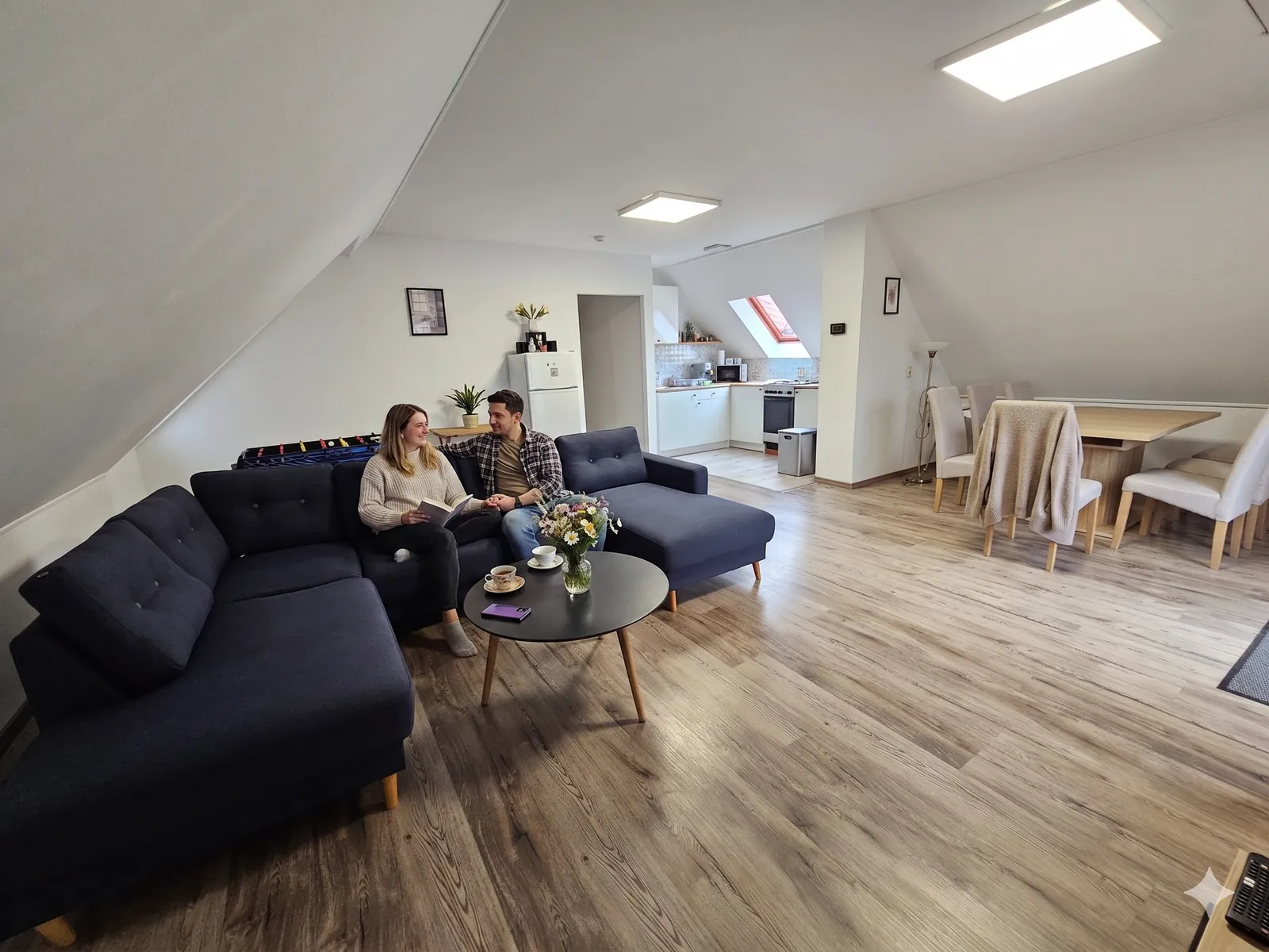 Hangulatkép a Telihold Apartman vizuális megjelenéséhez